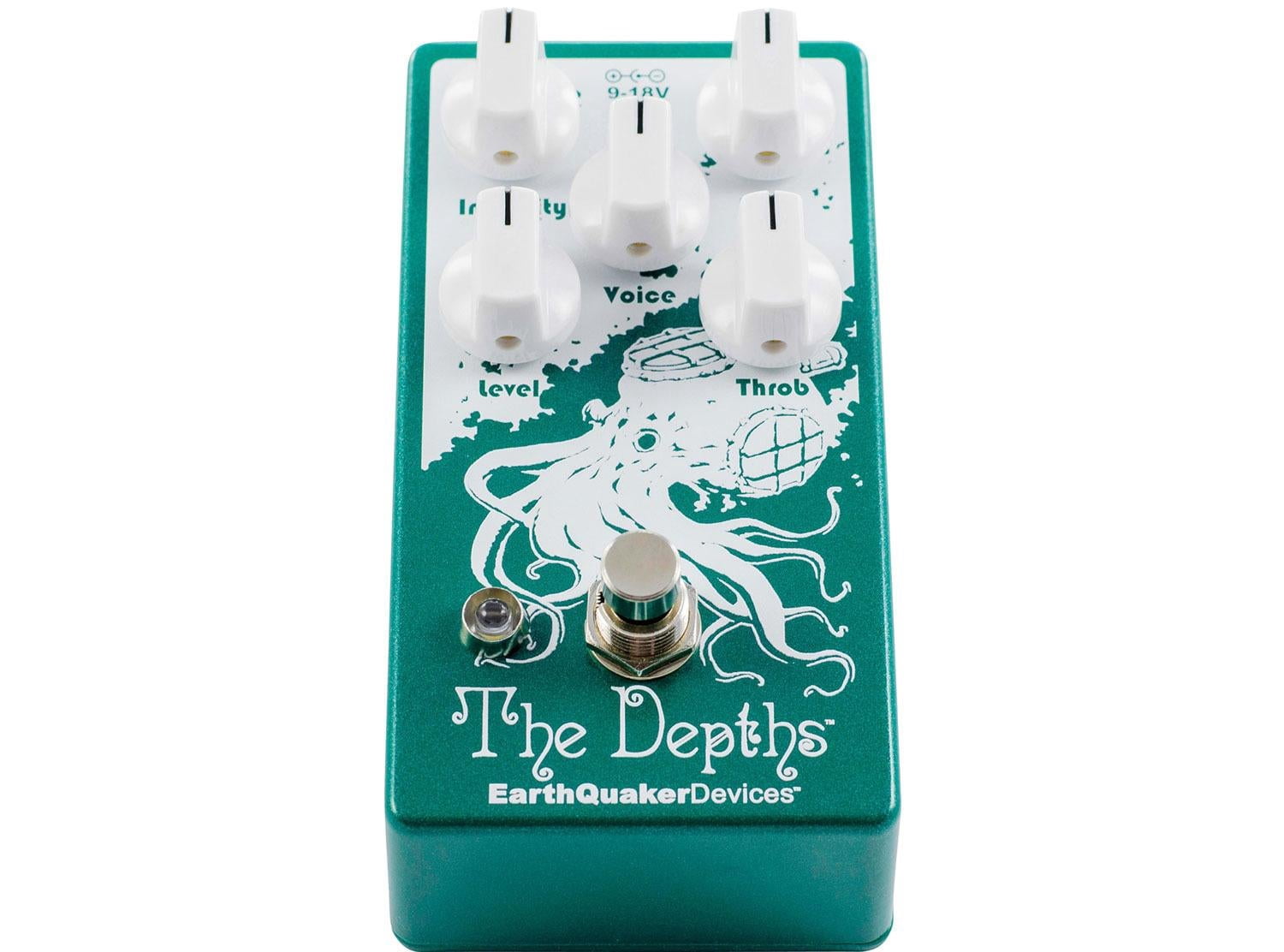 新品 EarthQuaker Devices The Depths V2 EarthQuaker Devices The Depths V2 Optical Vibe Machine Pedal
