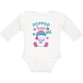 thumbnail image 3 of Inktastic My Pop Pop Loves Me- cute snow baby Boys or Girls Long Sleeve Baby Bodysuit, 3 of 5