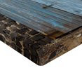 thumbnail image 2 of Ambesonne Rustic Fitted Sheet, Medieval Stone Wall, Full Size, Blue Grey, 2 of 3