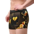 thumbnail image 2 of Pofeuu Casino Playing Cards Print Men’s Boxer Briefs, Moisture-Wicking Underwear, Regular,Trunk-XX-Large, 2 of 5