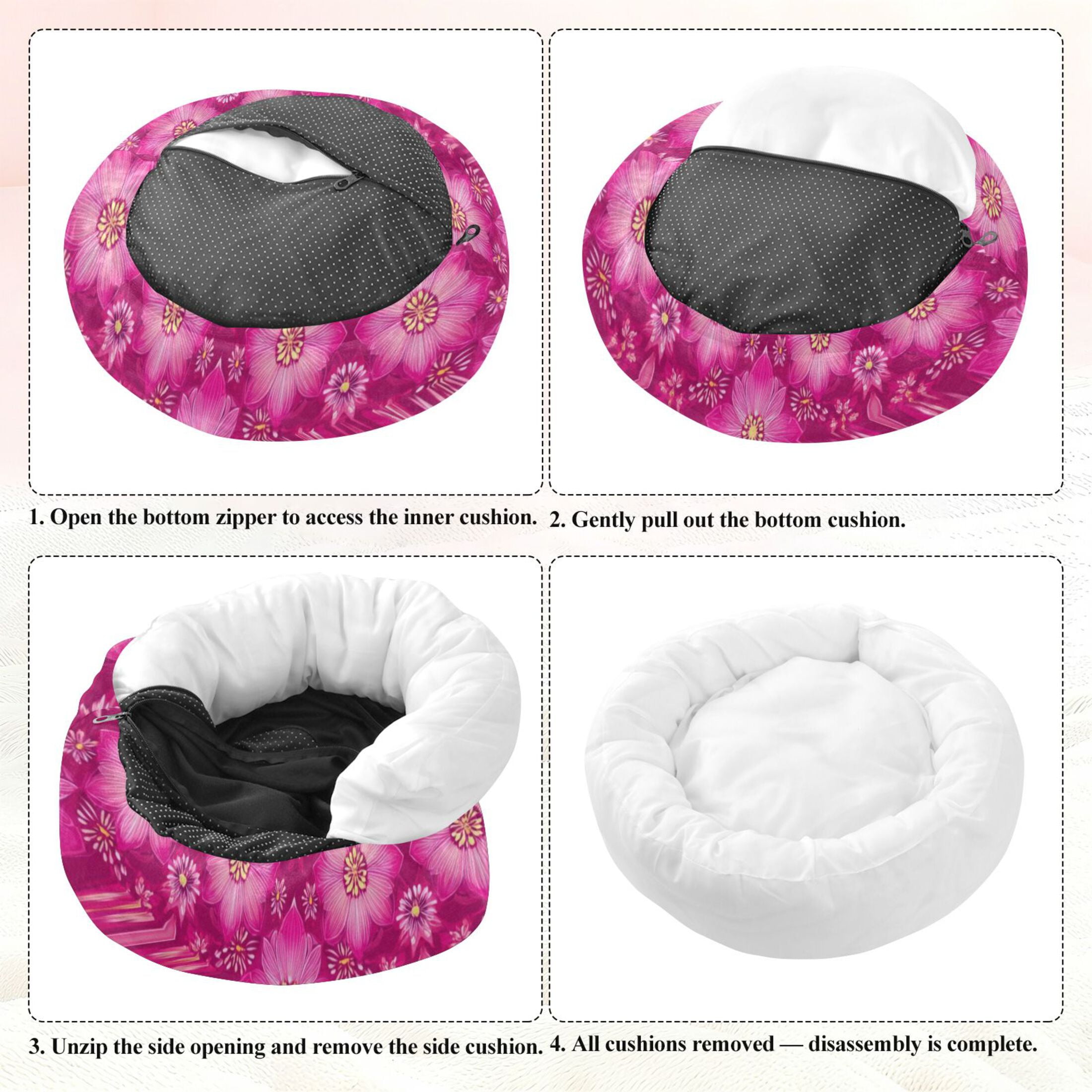 Pet Bed Pet Mat Cozy Removable & Washable Comfort For Cats And Dogs Dazzling