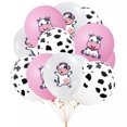 thumbnail image 4 of Globo de látex con forma de pata de Animal Let's Paw, decoración para fiesta de cumpleaños, Baby Shower, 12 pulgadas, color rosa y negro, 4 of 4