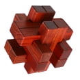 thumbnail image 2 of Tachiuwa Brain Teaser Puzzle Toy Iq Testing for Family Ames Party Favors Christmas Gift Style D, 2 of 9