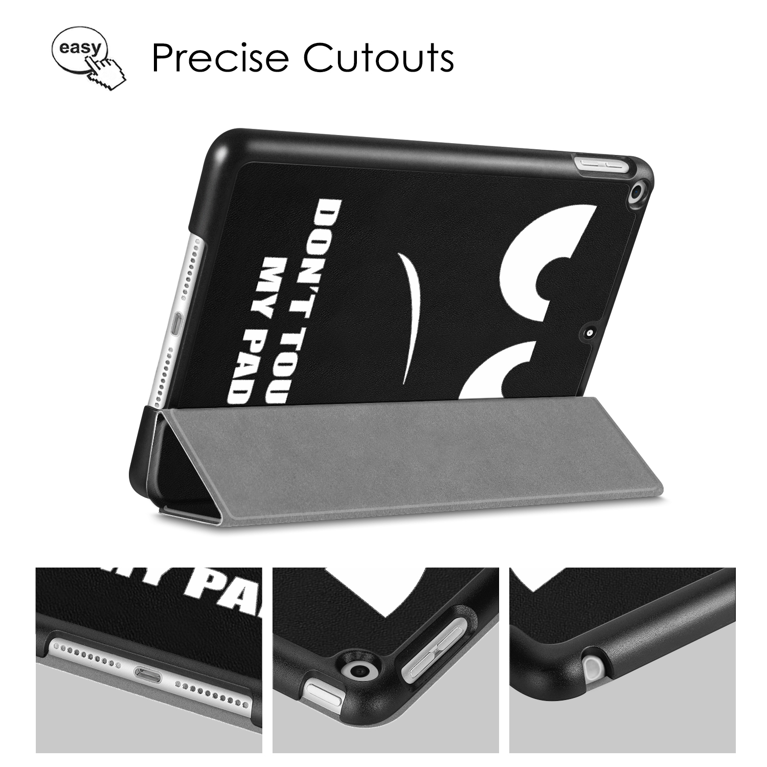 Fintie iPad 10.2" SlimShell Case Black photo 4