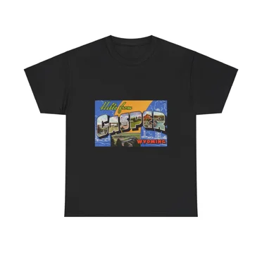 Greetings from Casper Wyoming (Greeting Postcards) T-Shirt