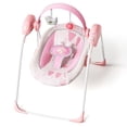 thumbnail image 1 of Columpio portátil para bebés Surbowbaby Pink con 5 niveles de velocidad y 6 canciones, 1 of 8