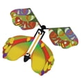 thumbnail image 3 of Bangcool 30PCS Magic Flying Butterflies Funny Butterfly Toy Rubber Band Powered Butterfly, 3 of 10