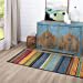 thumbnail image 3 of Mohawk Home Tapis d'Accent à Rayures Arc-en-Ciel, 1'8"x5', Multi, 3 of 15