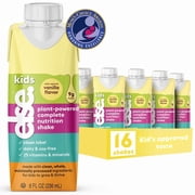 (4 pack) Else Nutrition Kids Nutritional Shake Ready-to-Drink, Vanilla, 4PK, Dairy-Free Protein Shake