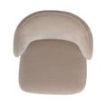 thumbnail image 6 of Liberty Furniture Accent Dining Chair with Castors - Rounded Arm - Wicker Upholstry, 6 of 9