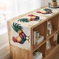 thumbnail image 6 of Farmhouse Rooster 36 Inch Table Runner, Vintage Country Animal Prints Farmhouse Dresser Scarf Cotton & Linen Tablerunner for Dining/Kitchen Island/Holiday Party Décor Small 13" x 36", 6 of 9