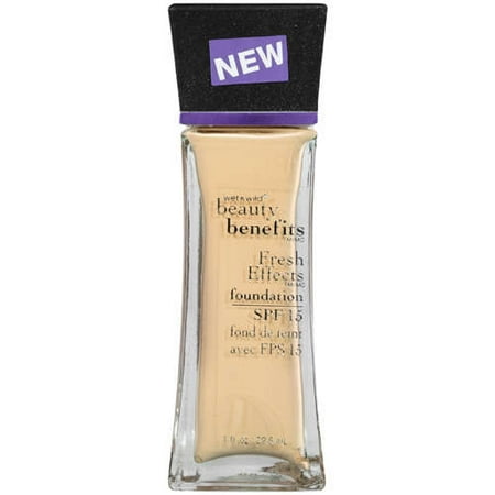 Wet N Wild Beauty Benefits Fresh Effects Liquid Foundation, Natural 21022