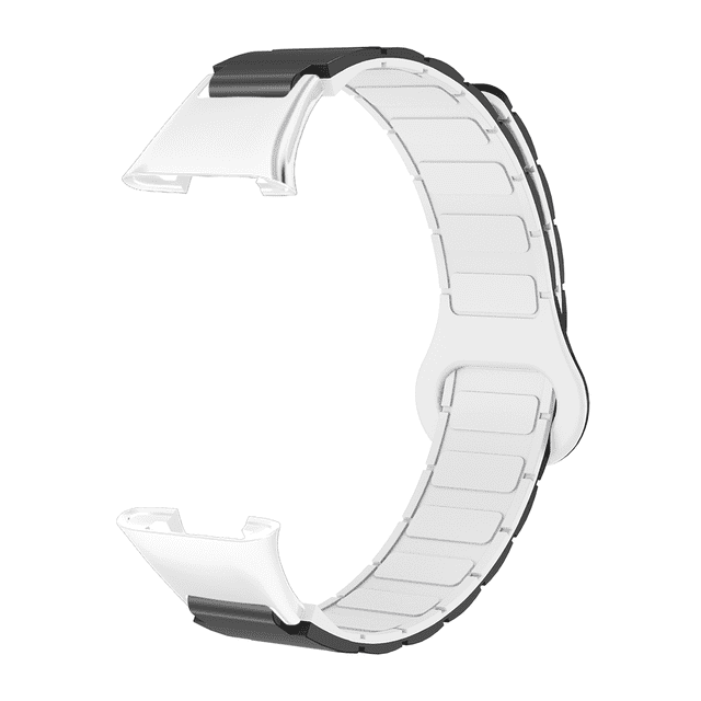 YJD Magnetic Loop Strap Fit For Xiaomi Mi Band 7 Pro Armor Style Quick Release Washable Silicone Smartwatch Band for Man Woman Bracelet