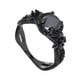 thumbnail image 2 of Sonducket Anillo de cobre a la moda para mujer, joyería personalizada, anillos delicados de piedra, accesorios decorativos para vestir, fiesta de Ropa, zapatos y accesorios Miscelánea Negro Sonducket AP014450-01, 2 of 6