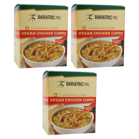 BariatricPal High Protein Light Entree - Vegan Chicken Curry Size: 3-Pack