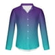 thumbnail image 4 of Blusa y camisa de manga larga con cuello vuelto para hombre, estilo casual, a la moda, con botones estampados, blusa de manga larga con cuello vuelto, camisetas de poliéster para hombre, 4 of 5