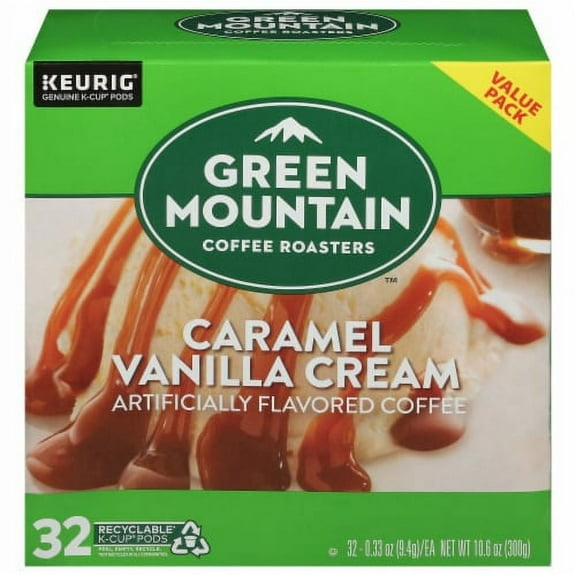 Green Mountain Coffee Roasters Caramel Vanilla Cream K-Cup Coffee Pods