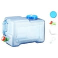 thumbnail image 4 of Camping Water Tank Water Storage Container Water Jug Sturdy Versatile Food Grade PC Material Large Opening for Picnic, Hiking, Family Travel 18 Liters, 4 of 8