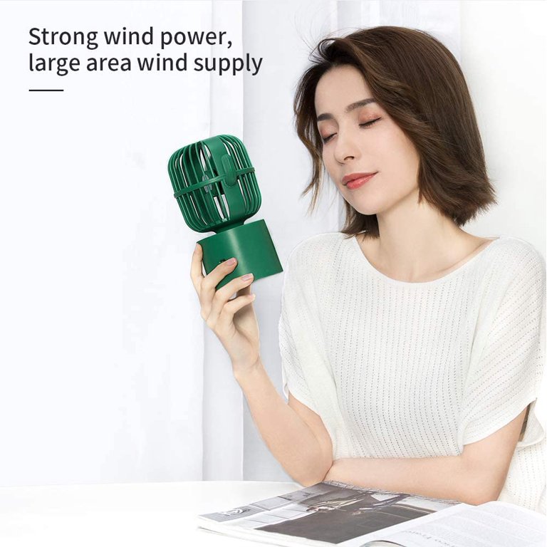 Personal Fan Small Desktop USB Desk Fan, Cactus Mini Handheld Table  Rechargeable 80 Degree Auto Rotation Portable Fans, 3 Speeds Strong Wind,  Quiet Operation Fan for Room Home Office Outdoor Travel - Walmart.com