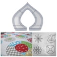 thumbnail image 4 of veasfak Gabarit de Quilting, Pochoirs de Quilting, Règle de Quilting, Modèles de Fabrication de Quilting, 4 of 9