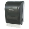 Boardwalk Hands Free Mechanical Towel Dispenser, 9 3/4 x 16 7/8 x 12 3/8, Smoke Black -BWKHF108SBBW