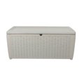 thumbnail image 1 of Keter 236960 Sumatra 135 Gallon Outdoor Pool Cushion Storage Deck Box, Cream, 1 of 7