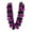Purple Pink, variant on Class of 2025 Graduation Leis - 47" Thickened Hawaiian Flower Necklaces Bulk Pack for Luau Parties & Ceremonies - 3D Foam Plumeria Party Favors