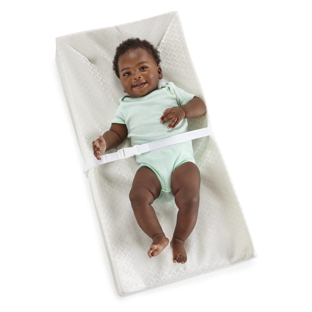 Sealy Cotton Waterproof Diaper Changing Pad, off-White