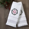 thumbnail image 3 of SKL HOME WREATH MONOGRAM G 2 PIECE HAND TOWEL SET, 3 of 4