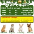 thumbnail image 2 of Dalrosia Cat Christmas Outfit Red Pet Cloak with Hat with Star and Pompoms Puppy Cape Clothes Xmas Tree Elf Costumes Party Pet Supplies Accessories for Small Dogs Cats Pet Santa Presents, 2 of 6