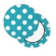 thumbnail image 2 of Disketp Sky Blue And White Polka Dot Funda Redonda para Taburete, Funda de Cojín para Silla de Bar Suave y Elástica-12 inch, 2 of 7