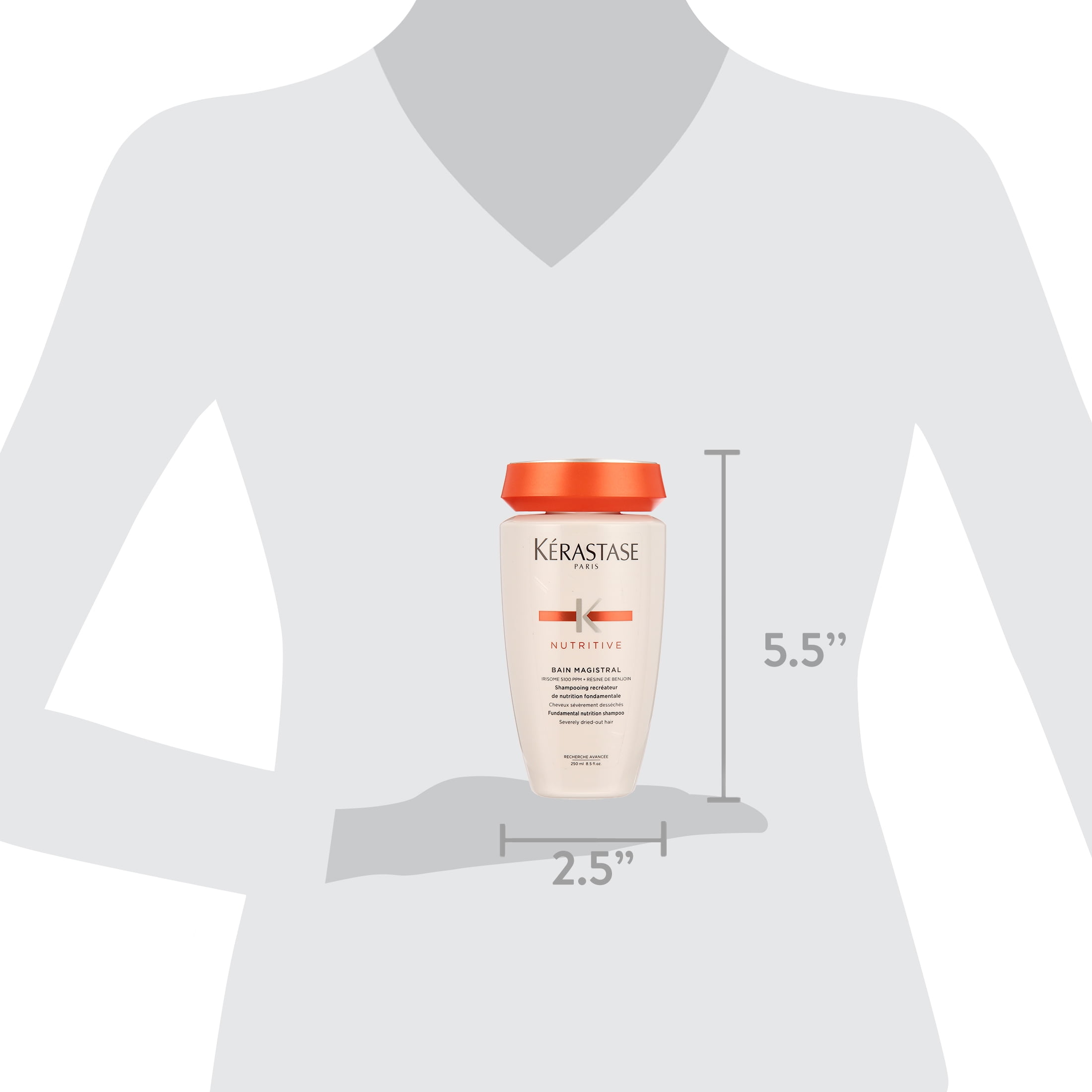 Kerastase Nutritive Bain Magistral Shampoo, 8.5 Ounce