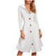 thumbnail image 2 of mfyjkho Vestidos casuales para mujer, Vestido informal cómodo de manga larga con capucha y botones para mujer Vestidos de fiesta para mujer xxl, 2 of 6