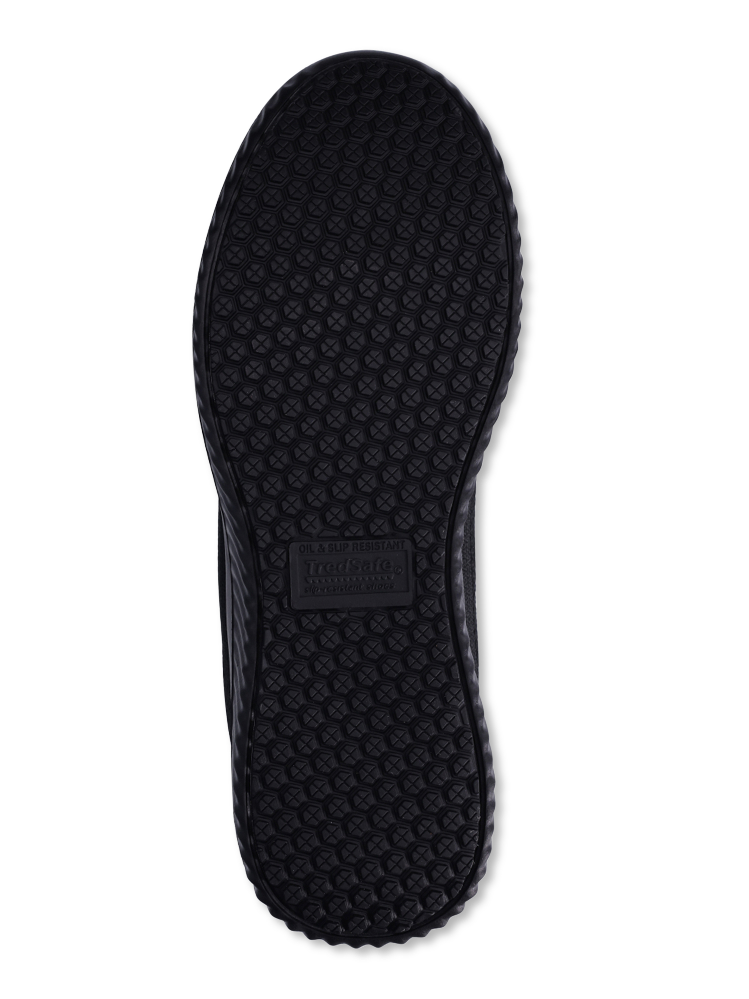 TredSafe Men's Chad Slip Resistant Work Shoes, Black photo 6