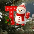 thumbnail image 1 of 26 Letters Christmas Tree Decoration Pendant Christmas Tree Ornaments DIY Christmas Ornaments Christmas Decoration Xmas Tree Hanging Decor, 1 of 6