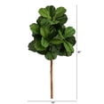 thumbnail image 2 of Nearly Natural 3.5' Fiddle Leaf Artificial Tree (No Pot), 2 of 3