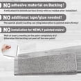 thumbnail image 6 of Bullnose Carpet Stair Treads Set Tape Free Non-Slip Indoor Stair Protectors Pet Friendly Rugs Covers Soft Skid Resistant Washable Reusable 9.5" x 30"x1.2" (14 Pieces, Light Gray), 6 of 7