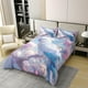 thumbnail image 2 of Algodón Queen Funda Nórdica Dreamy Pink White Cherry Blossom Juego de cama para niños, 2 of 7