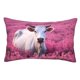 thumbnail image 1 of Fotbe Flower Field Cow Funda de Almohada Decorativa Estilo Occidental, Lujo en Algodón, Fundas para Almohadas King, Cojín Estampado para Decoración del Hogar-16"x24", 1 of 6