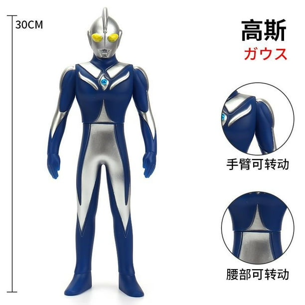 Figuras de acción Ultraman de goma blanda grandes de 30CM, modelo de marionetas, juguetes para niños, 107 especies, tipos completos actualizados continuamente xuanjing unisex