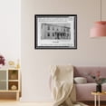 thumbnail image 3 of Historic Framed Print, Iowa Wesleyan College, Pioneer Hall, Broad Street, Mount Pleasant, Henry County, IA - 3, 17-7/8" x 21-7/8", 3 of 9