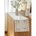 thumbnail image 5 of Table Runner 90 Inches Long for Kitchen Dining, Watercolor Wildflowers Dresser Scarf Farmhouse, Dining Table Decorations for Wedding/Parties, Farmhouse Botanical Floral Herbs 13 x 90 In, 5 of 8