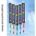 thumbnail image 4 of Stellaya Acrylic Markers for Coloring Books, Straight Liquid Acrylic Marker, 4 of 5