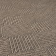 thumbnail image 5 of Luxe Weavers Geometric Non-Slip Brown 8x10 Washable Area Rug, Modern Carpet, 5 of 10