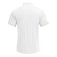 thumbnail image 3 of COOFANDY Men's Knit Button Down Shirt 2025 Vintage Short Sleeve Polo Shirt Casual Beach Tops White XXL, 3 of 4