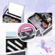 thumbnail image 4 of Joligrace Estuche de Maquillaje para Niñas Estuche de Tren Cosmético Caja de Almacenamiento de Maquillaje Organizador de Joyas Accesorios para el Cabello con Cerradura con Bandejas y Espejo Regalo par, 4 of 5