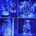 thumbnail image 4 of Cadena de luces solares DAYLIGHTIR 200 LED, 20 m, resistente al agua, azul, 4 of 5