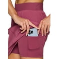 thumbnail image 2 of RBX Active Women's Ruched Fashion Tennis/Golf Skort, 2 of 6