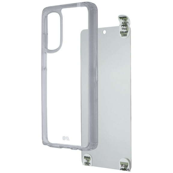 Protection Pack Tough Case and Glass Screen Protector for Motorola Moto G Stylus 5G (2022)