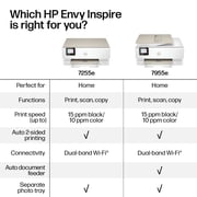 HP Envy Inspire 7255e Wireless All-in-One Color Photo Printer, Scan, Copy, 3 Months Free Instant Ink